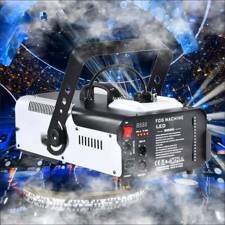 2000W 9x3W LED fog machine digital display