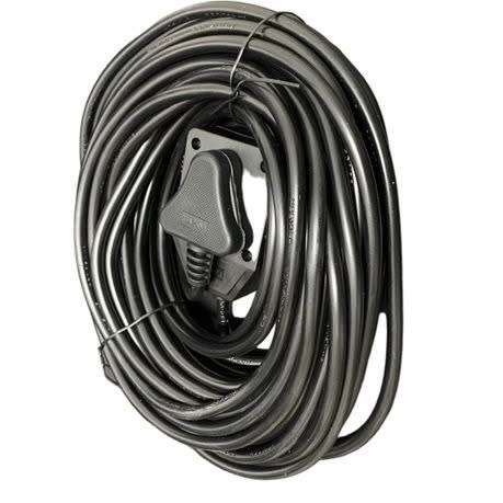 20M Extension Cord - Black 16A.250V