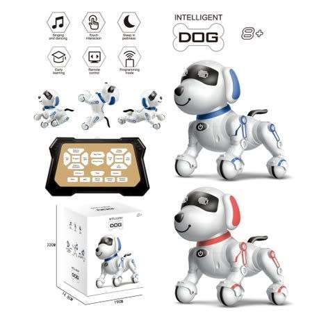 Touch And Voice Control RC Robot Dog Toy Intelligent Dancing Pet