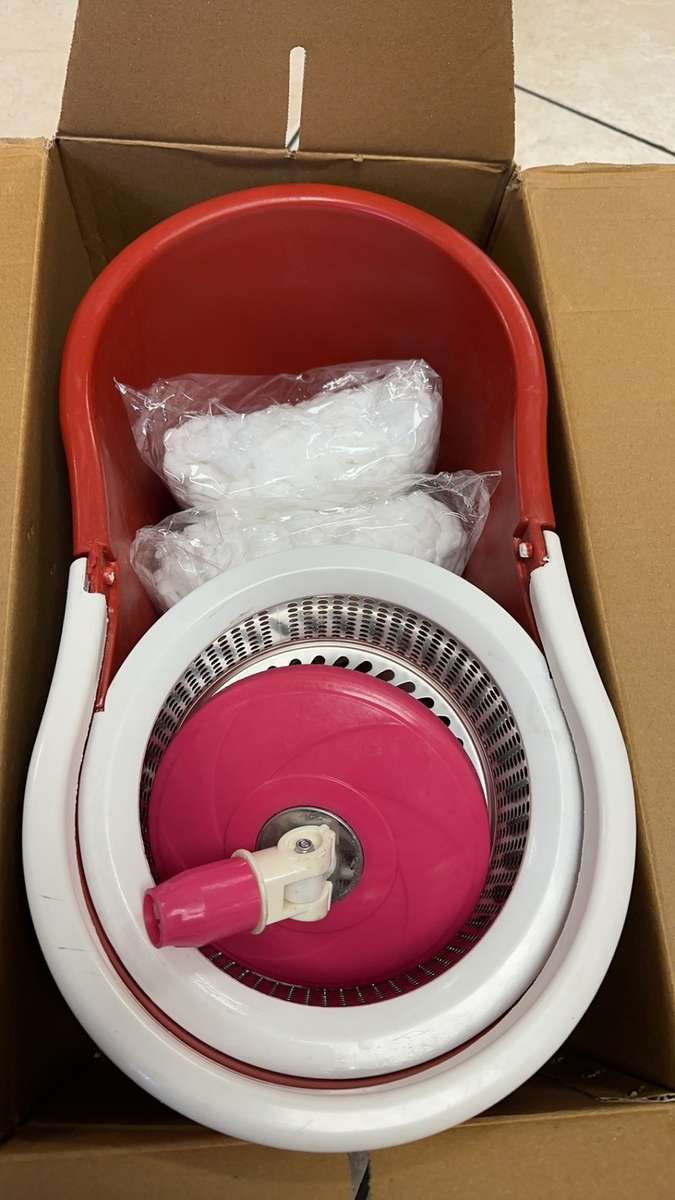 Plastic Microfiber 360 Rotating Mop