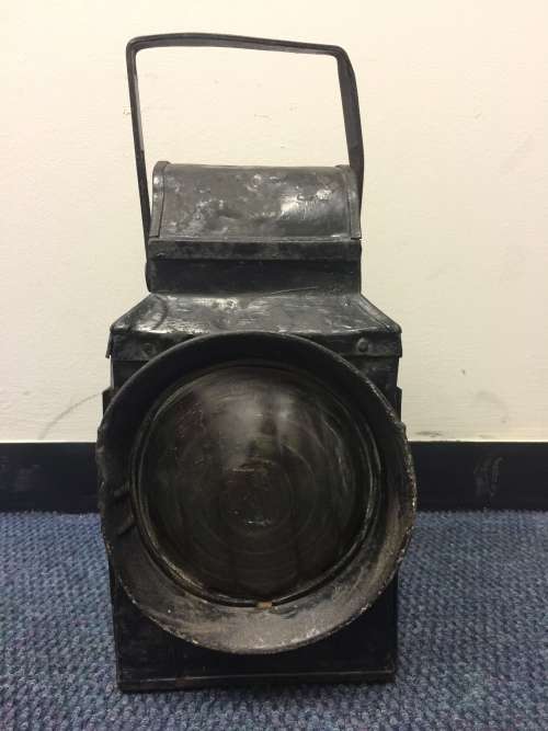 Genuine Old SAR/SAS Railway Lantern - Lenses intact - Nice and Rusty!