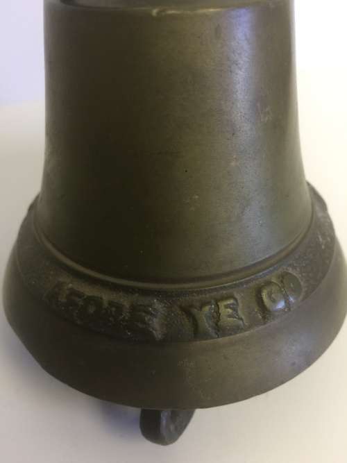VINTAGE BELL'S OLD SCOTCH WHISKEY - BRASS BELL