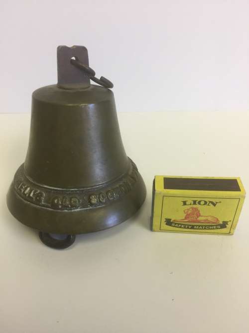 VINTAGE BELL'S OLD SCOTCH WHISKEY - BRASS BELL