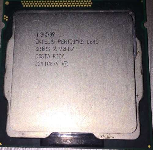 LGA1155 Intel® Pentium® Processor G645 3M Cache, 2.90 GHz CPU Only