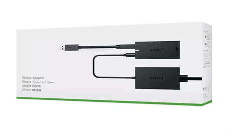 Xbox One Kinect + Kinect adapter + 2 games
