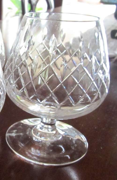 5 SOMERSET CRYSTAL BRANDY BALLOONS