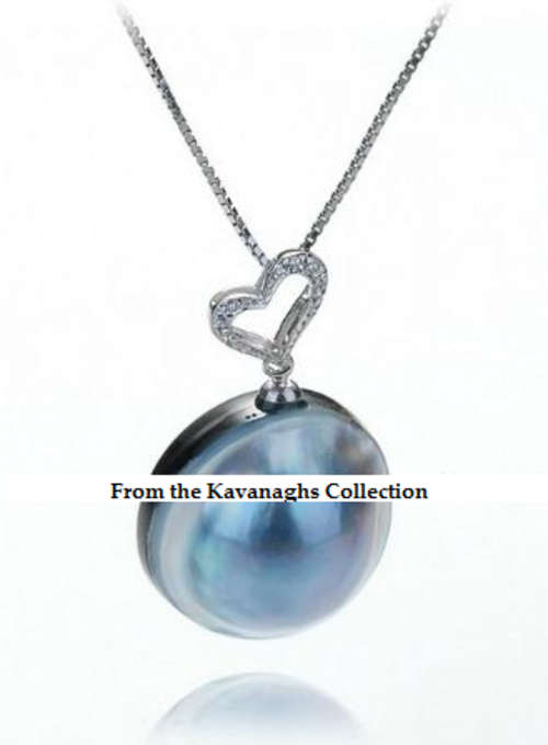 The Kavanaghs Collection - Mabe Pearl Pendant in Sterling Silver