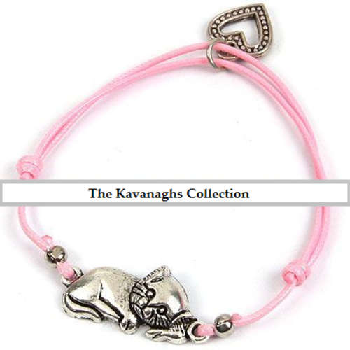 From the Kavanaghs Collection - Kitty Cat Cord Bracelet