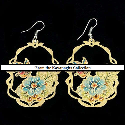 The Kavanaghs Collection - Beautiful Copper Butterfly Earrings