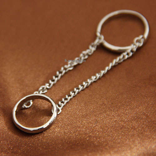 The Kavanaghs Collection - Double Finger Ring with Chains