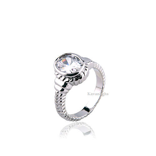 The Kavanaghs Collection - Simulated Diamond Ring