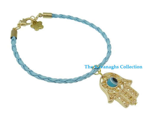 From the Kavanaghs Collection - Blue Hamsa Bracelet
