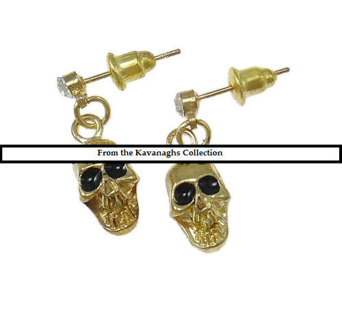 The Kavanaghs Collection - Sparkling Skull Earrings