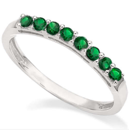 The Kavanaghs Collection - Exquisite 0.34cts Genuine Emerald Ring