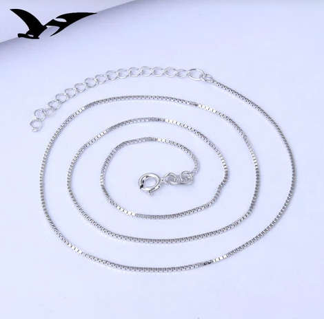 Lovely 925 Sterling Silver 16 to 20 inch Adjustable Chain
