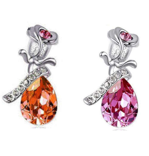 Two Gorgeous Pendants with Beautiful Crystals