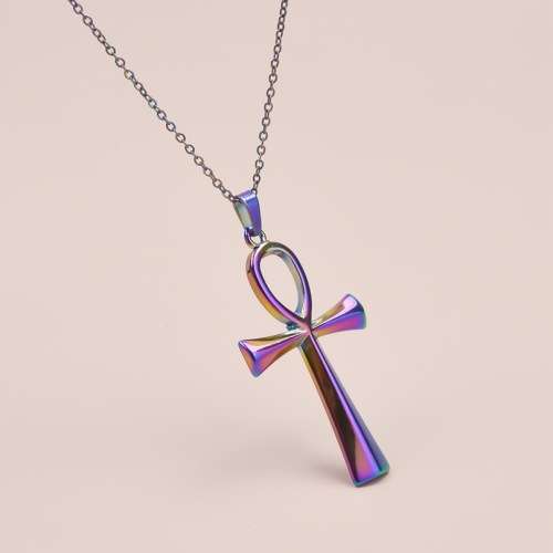 Lovely 45mm Stainless Steel, Adjustable to fit all sizes, Necklace - Silver color