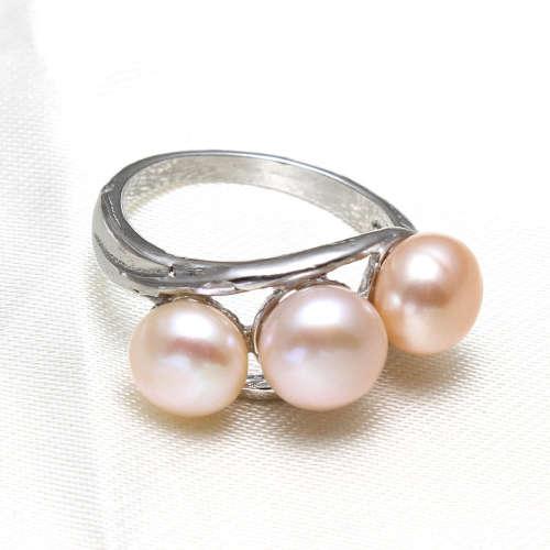 KAVANAGHS 11000 positive ratings - Magnificent 9mm Genuine Cultured Pearl Ring