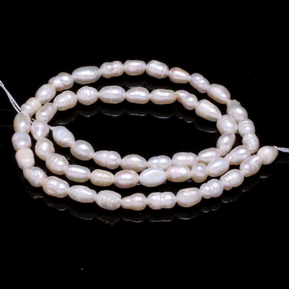 KAVANAGHS 11000 ratings - White Genuine Pearl Necklace, 36cm length and pearls are 6mm. Clasp in.