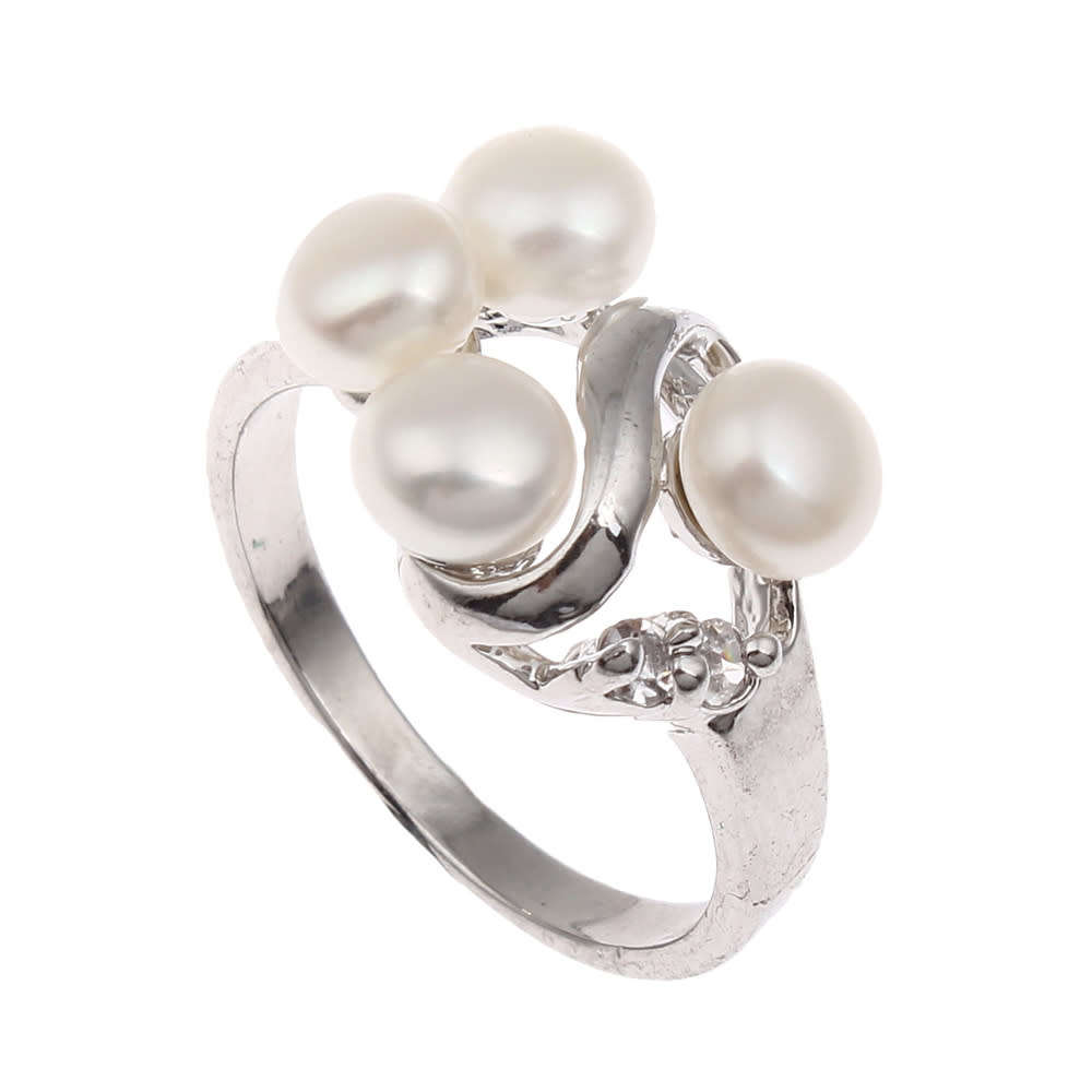 KAVANAGHS 11000 positive ratings - Magnificent 6mm Genuine Cultured Pearl Ring