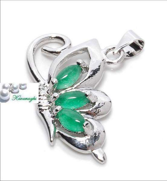 From the Kavanaghs Collection - Jade Butterfly Pendant