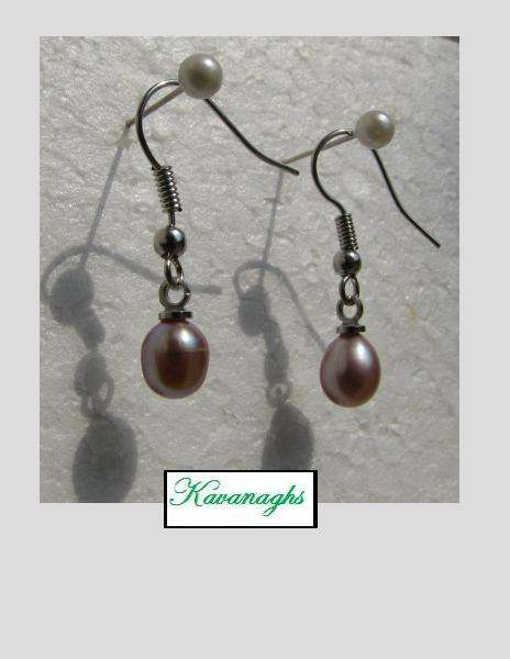 From the Kavanaghs Collection - Luxurious Fresh Water Pearl Drop Earrings