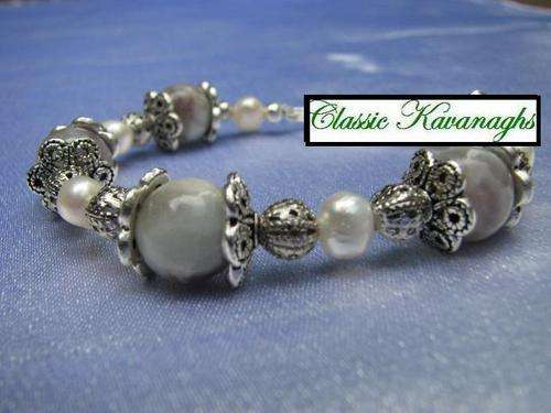 Kavanaghs Collection - Stunning Tourmaline and Pearl Bracelet