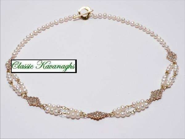 From the Kavanghs collection -  Timeless Genuine Fresh Water Pearl Necklace