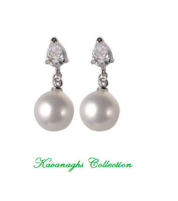 The Kavanaghs Collection - 10mm South Sea Shell Pearl Earrings