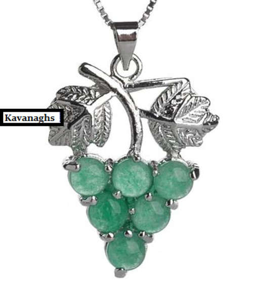 From the Kavanaghs Collection - Malaysian Jade Grape Pendant