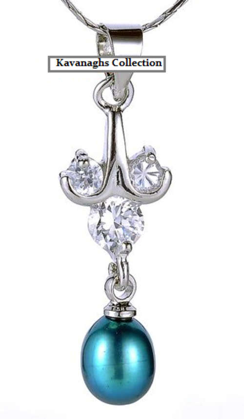 The Kavanaghs Collection - Cultured Black Freshwater Pearl Pendant