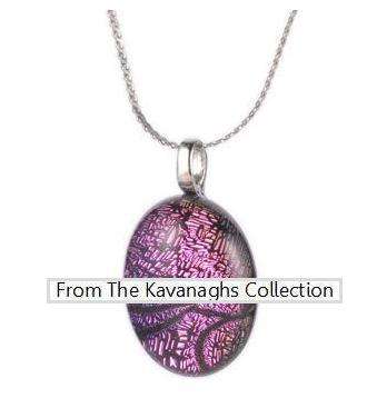 From the Kavanaghs Collection -Lamp Work Foil Pendant