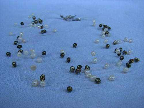 Kavanaghs Collection - Illusion Pearl Necklace with Lovely Clasp