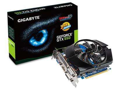 GIGABYTE NVIDIA GTX 650 2GB GRAPHICS CARD