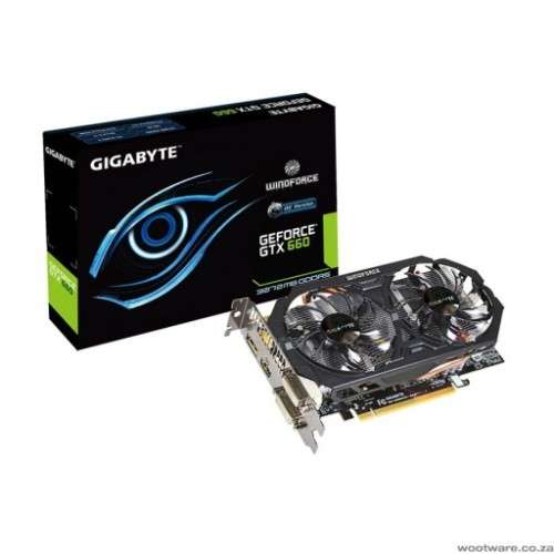 Gigabyte GV-N660OC-3GD NVIDIA GeForce GTX 660 OC 3GB