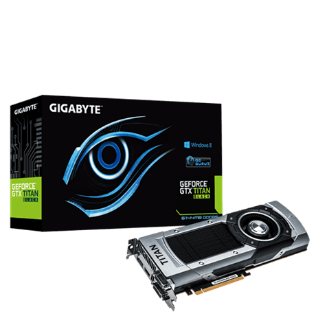 Gigabyte nVidia GeForce GTX TITAN BLACK Graphics Card 6GB