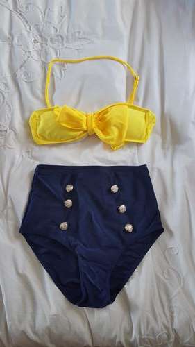 Retro High Waisted Bikini
