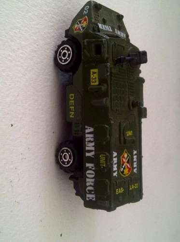 Old metal Army vehicle. Rare find