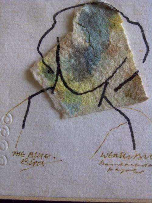 ABSTRACT wALL HANGING. STUNNING ART PIECE- 42CM X 26CM