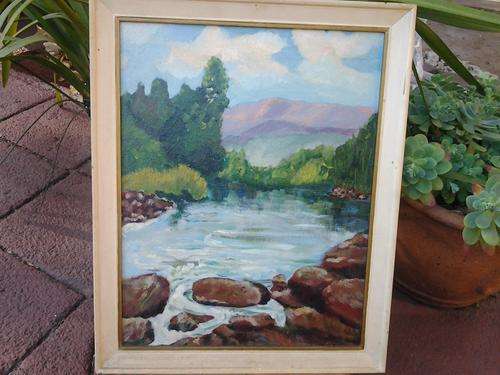 A Painting by "Fullard" - a definate for the art collector. A gorgeous painting.