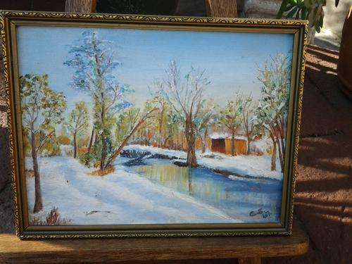Oil Painting by "C.S." and dated "67" - a definate for the art collector. A gorgeous painting.