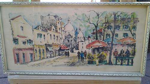 A  painting of "LaMere Gathering"  - a very busy painting - a must see!