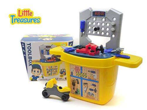 Jeronimo Boys Toy Tool Box Set 27 Pcs