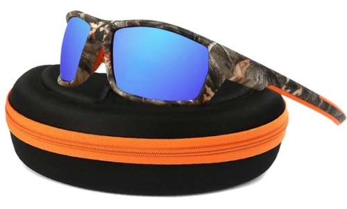 Polar Snow Camo Sunglasses "polarized including case"