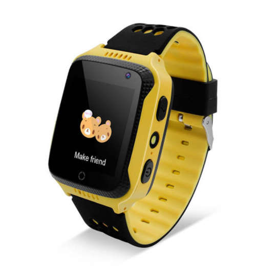 Kids Smart GPS Watch Yellow
