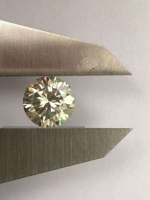 Moissanite Diamond Huge 4.50 Ct late entry