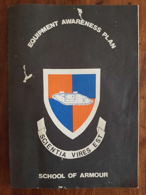 Equipment Awareness Plan School of Armour - Uitrustingbewustheidsplan Pantserskool