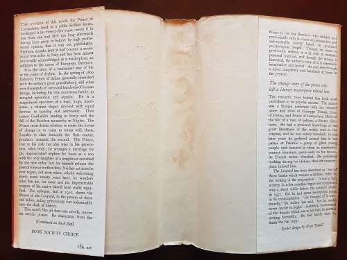 The Leopard - By Giuseppe De Lampedusa