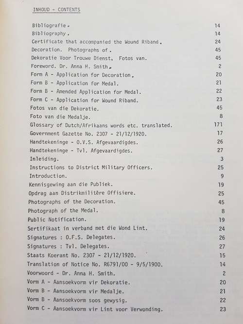Die Medaljerol Anglo-Boeroorlog  /  The Medal Roll Anglo-Boer War - By D.R. Forsyth - Signed Copy