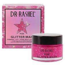 DR RASHEL PINK GLITTER MASK